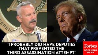 BREAKING: Riverside Sheriff Says Arrest At Trump Rally Probably Prevented 3rd Assassination Attempt