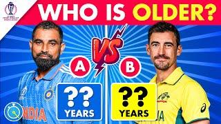 Guess The Oldest Player - Cricket World Cup 2023 Edition | CWC 2023