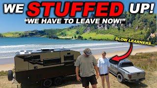 Trip Ending Error Don't make the same mistake! 4x4 & offroad Caravan!