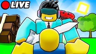 Roblox Bedwars Live Playing with Viewers Kit Giveaway 