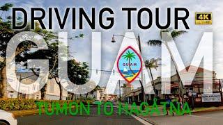 Guam Driving Tour - Tumon/Hagatna 4K