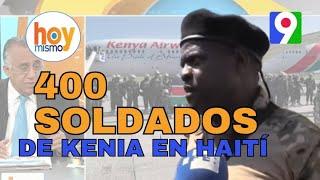 400 soldados de kenia "Purgarán" las bandas delictivas en Haití  | Hoy Mismo