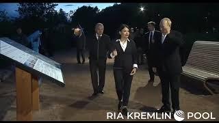 На путина напали комары, но обвисшая правая рука не смогла ему помочь