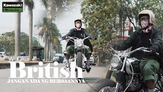 Inspirasi W175 Konsep British Style ini Bikin MELONGO | KAWASAKI | PT Citrakarya Pranata