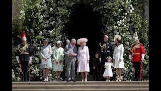 The Royal Wedding: The Duke and Duchess of Sussex depart St George's Chapel