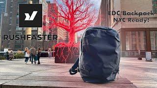 Rushfaster EDC Backpack, Essential Tech Pouch and Pencil Case | Unboxing and First Impressions