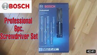 Bosch Professional 6pc. Screwdriver Set ..*New