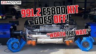 ANOTHER EPIC #ES800 KIT INSTALL ON A #PORSCHE 991.2! MAKES 911BHP #esmotoruk