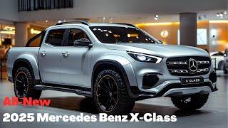 All New 2025 Mercedes Benz X Class First Look - Wild Pickup Design and Performance!