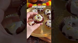 Instant gulab jamun donuts #diwalispecial #diwalisweets #festiverecipes #shorts