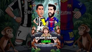 Can Ronaldo and Messi escape the jungle? #football #ronaldo #messi #messironaldo #Shorts