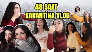 EN EĞLENDİĞİMİZ KARANTİNA VLOG | karaoke partisi, kartopu savaşı ve bol bol mutfak anıları