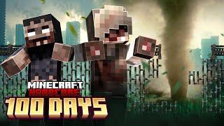 100 Days in a BRUTAL Zombie Apocalypse in Hardcore Minecraft