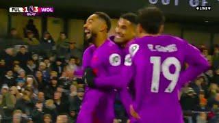 Matheus Cunha Goal Doubles, Fulham vs Wolves (1-4), All Goals Results And Extended Highlights