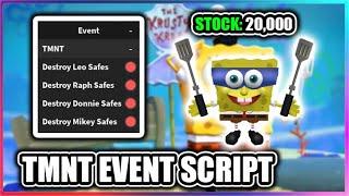 [UGC LIMITED] SpongeBob Simulator Script - TMNT EVENT