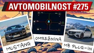 TV oddaja Avtomobilnost #275 - omrežnine, mercedes "plug-in" ter novi mustang