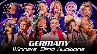 Blind Auditions of every WINNER of The Voice of Germany 