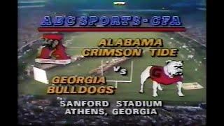 1985 Alabama @ Georgia No Huddle