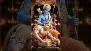 Who did lord rama meet lord Hanuman?🫶🩶..#hindugod #shortvideo #viral #movie #hinduism #hanuman