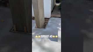 Topcast Finish surface retarder #3 sprayed onto curing concrete #explore