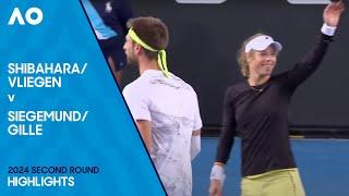 Vliegen/Shibahara v Gille/Siegemund Highlights | Australian Open 2024 Second Round