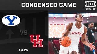 BYU vs. #14 Houston Condensed Game | 2024-25 Big 12 Men's Basketball