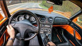 1996 Fiat Barchetta (1.8 16V 131 HP) | POV Test Drive #757 Joe Black