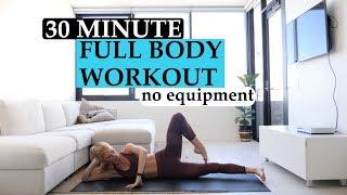 30 MIN FULL BODY WORKOUT / TrainLikeaBallerina