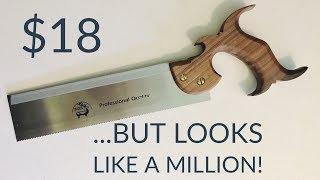 $700* Beautiful Dovetail Saw from $18 Gents Saw | Hand Tool Woodworking