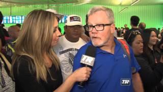 Pacquiao-Bradley | Freddie Roach Lands at LAX