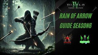 - RAIN OF ARROWS - ROGUE GUIDE DIABLO 4 SEASON 6 VESSEL OF HATRED