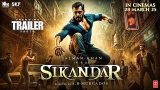 Sikandar | TRENDING TRAILER Facts | Salman Khan | Rashmika Mandana | Kajal Aggarwal | AR Murugadoss