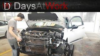 Day At Work - Citroen DS3 - Part1 [Disassemble and Repair]