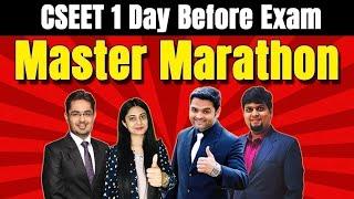 CSEET Jan 2025 Master Marathon | 1 Day Before CSEET Exam | CSEET Complete Syllabus Master Marathon