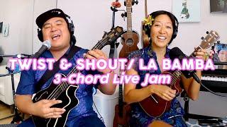 Only 3 chords! Twist & Shout/La Bamba Beatles Ukulele Play-Along // Cynthia Lin x Ukulenny