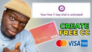 How To Get Free Virtual Credit Cards For Free Trials Visa & Mastercard