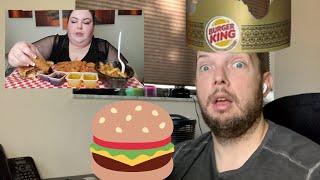 Foodie Beauty (Chantal) has a MUKBANG with the KING | Troll Time | React