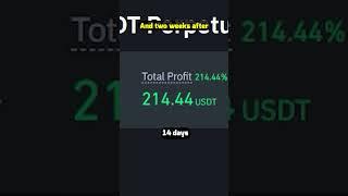 How I Tried Binance Trading Bot #shorts