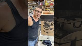 Unboxing my Festool dust extractor #woodworking #maker #diy #carpentry #wood #woodwork #festool #art