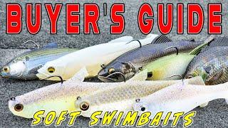 BUYER'S GUIDE: SOFT SWIMBAITS AND SWIMBAIT RODS!