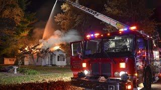 Major House Fire: Sycamore Street