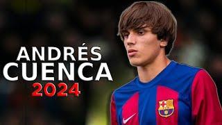 Andrés Cuenca - Defensive Skills - Goals - Assists - Tackles 2024 || 16 Years Old - FC Barcelona 