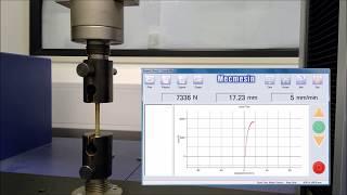 Ultimate Tensile Strength (UTS) Test Demonstration