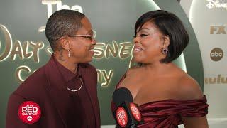 Niecy Nash-Betts and Jessica Betts share a romantic moment on the #Emmy after-party red carpet