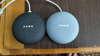 Google Home Mini (1st Gen) vs Google Nest Mini (2nd Gen) boot comparison