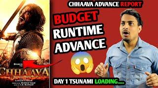 CHHAAVA Worldwide Advance Booking Open | Chaava Budget Reveal | CHHAAVA Day 1 Advance Report