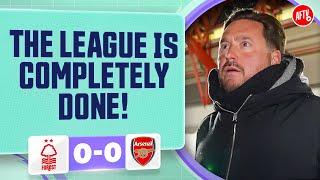 The League Is Completely Done! (Marty) | Nottingham Forest 0-0 Arsenal