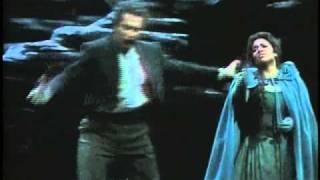 Escena final Carmen acto 3 - Carreras, Baltsa, Mitchell - Met 1987