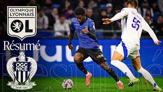 Résumé Lyon - Nice (4-1) I J13 - Ligue 1 McDonald's 2024-2025