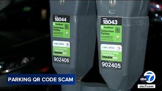 New scam: Fake QR codes on parking meters